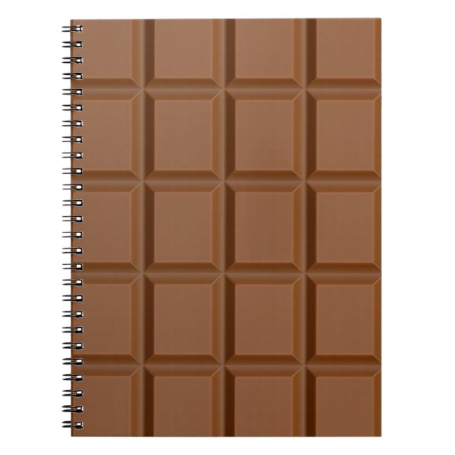 carnet personnalisé "Chocolate Bar" (Devant)