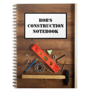 Carnet personnalisé de construction