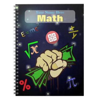 Carnet personnalisé de maths