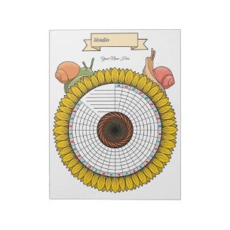 Carnet personnalisé de suivi d'habitude de l'escar