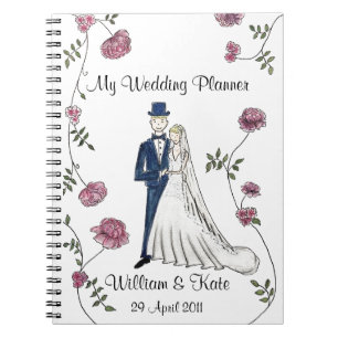 Carnet personnalisé de wedding planner