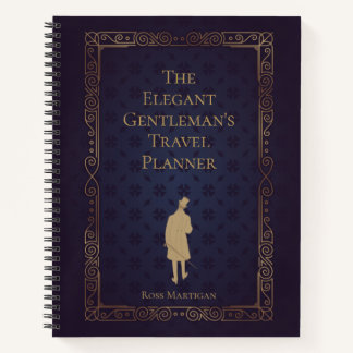 Carnet Personnalisé Elegant Gentleman's Travel Planner