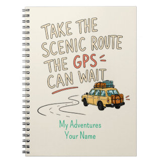 Carnet personnalisé « Empruntez la route panoramiq