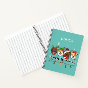 Carnet personnalisé Joyeux Woofmas