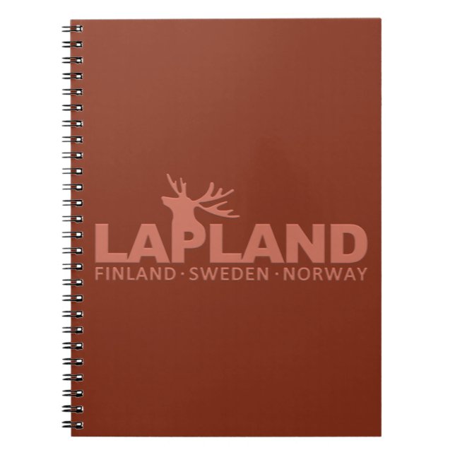 CARNET personnalisé LAPLAND (Devant)