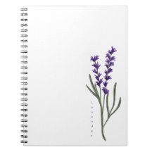 Carnet personnalisé Lavender