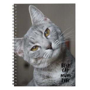 Carnet Personnalisé Meilleur chat Maman Toujours Moderne