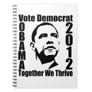 CARNET personnalisé OBAMA 2012