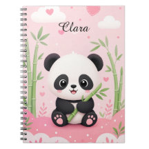Carnet Personnalisé Panda