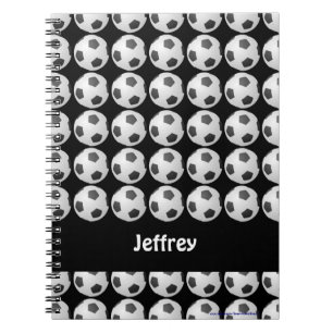 Carnet personnalisé par ballon de football