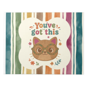 Carnet personnalisé pour chat Journal scolaire