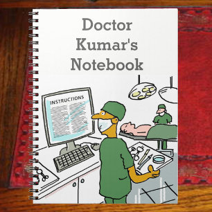 Carnet Personnalisé pour les praticiens médicaux asiatiqu