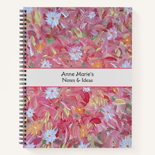 Carnet personnalisé Red Mulberry (Devant)