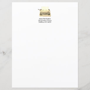 Carnet personnalisé rétro années 60 à la machine à