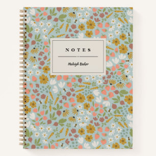 Carnet personnalisé Spring Garden