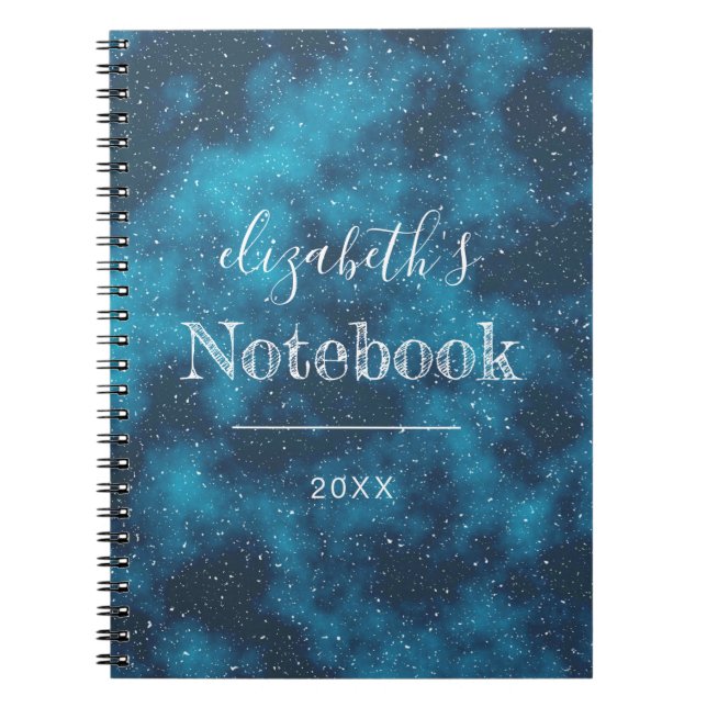 Carnet personnalisé Starry Night Sky (Devant)