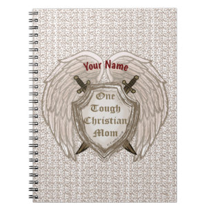 Carnet personnalisé Tough Christian Mom