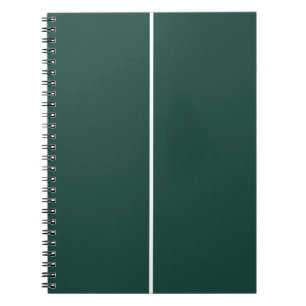 Carnet PERSONNALISÉ Vert & Blanc