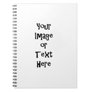 Carnet Personnaliser avec les images et le texte