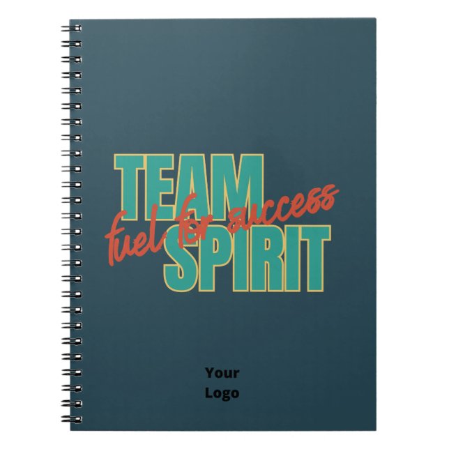 Carnet Personnaliser avec Logo Team Spirit Office Entrepr (Devant)