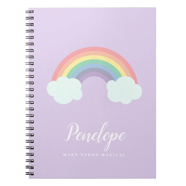Carnet Personnaliser le Magic Rainbow (Devant)