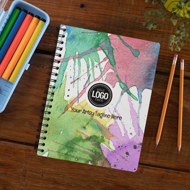 Carnet Personnaliser l'entreprise | Articles d'art (Créateur téléchargé)