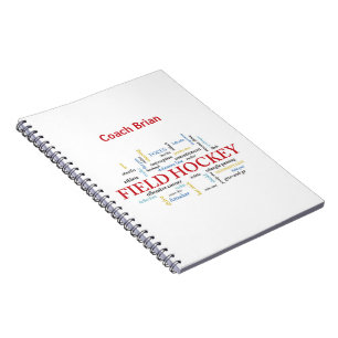 Carnet Personnaliser, Merci d'entraîneur de hockey de ter