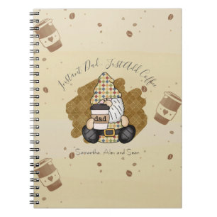 Carnet Personnaliser pour le papa amoureux du café VINT