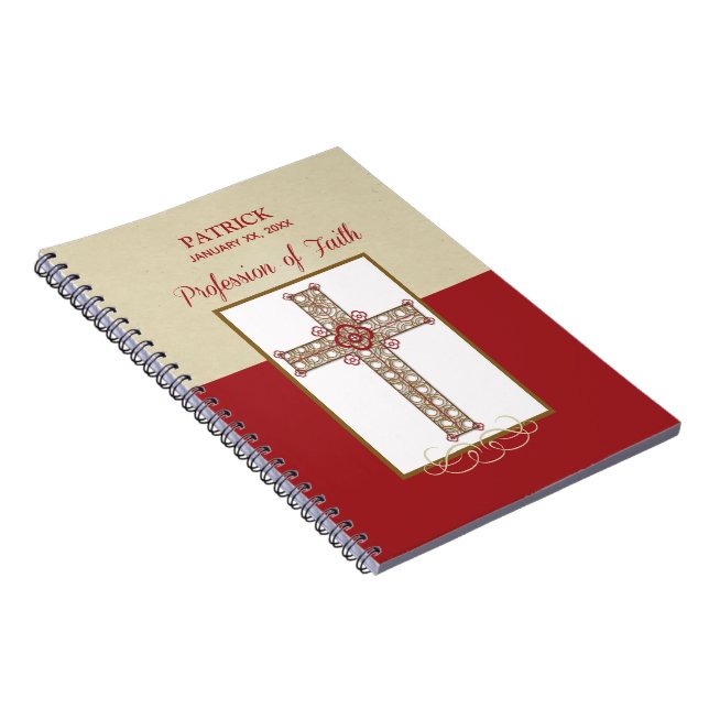 Carnet Personnaliser, RCIA Bénédictions sur la Profession (Côté Droit)