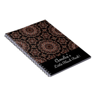 Carnet Personnalisez le cuivre et le Rose Gold Mandala Do