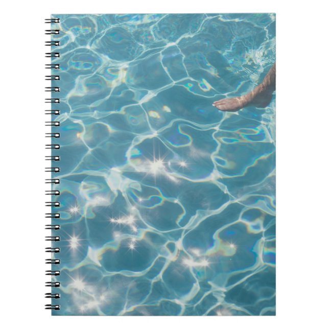 Carnet Personne en piscine (Devant)