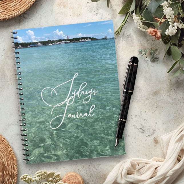 Carnet personnel de notes sur l'eau de mer (Créateur téléchargé)