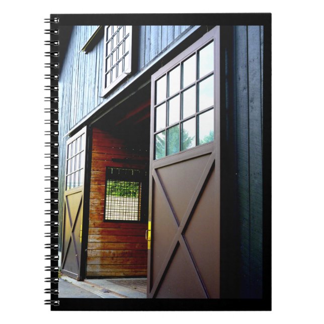 Carnet Perspective de la porte de la grange (Devant)