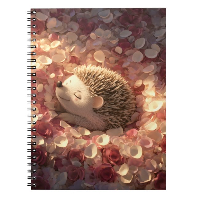 Carnet pétal Rose de Hérisson couchant (Devant)