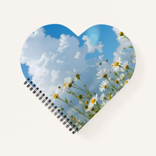Carnet Pétales embrassés par le soleil (Devant)