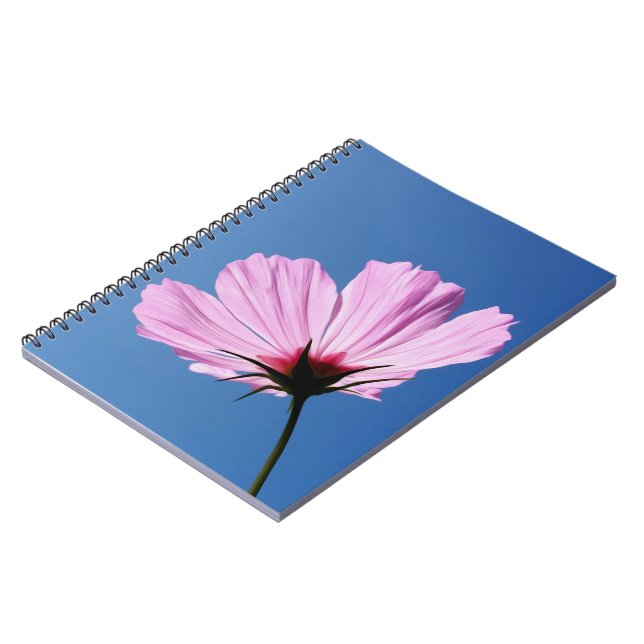 Carnet Pétales roses (Côté gauche)