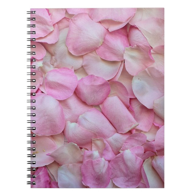 Carnet Pétales roses (Devant)