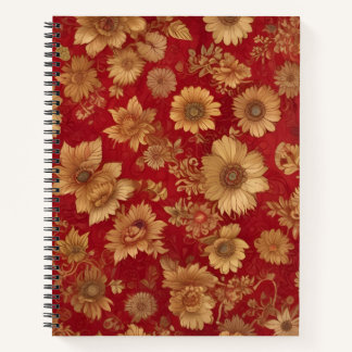 Carnet Pétalos de Oro y Rubí