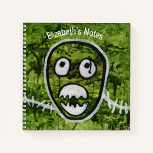 Carnet Pete Crade Crâne Fantaisiste Monstre Art Excentriq