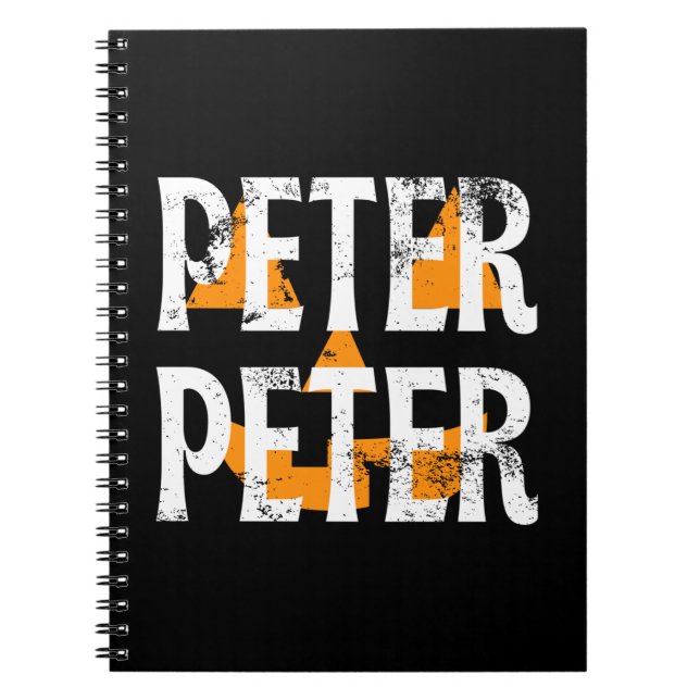 Carnet Peter Peter Citrouille de saison automne (Devant)