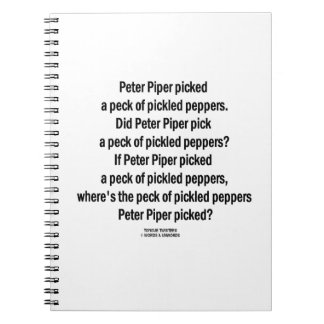 Carnet Peter Piper A Choisi Un Peck De Poivrons Pickled