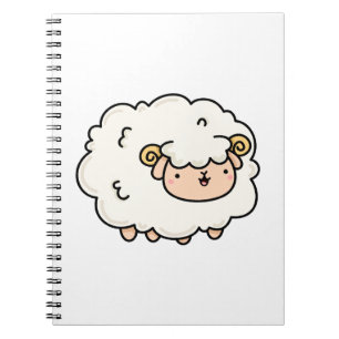 Carnet Petit agneau de Cute Kawaii