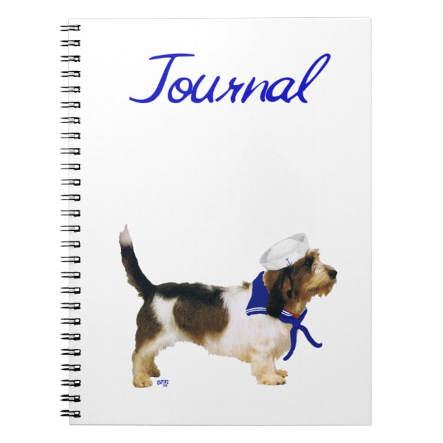 Carnet Petit Basset Griffon Vendeen (Devant)