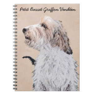 Carnet Petit Basset Griffon Vendéen Peinture - Chien Art