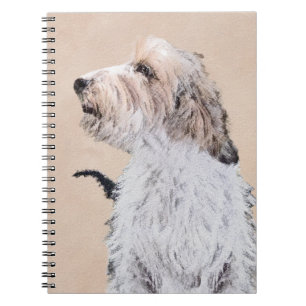 Carnet Petit Basset Griffon Vendéen Peinture - Chien Art