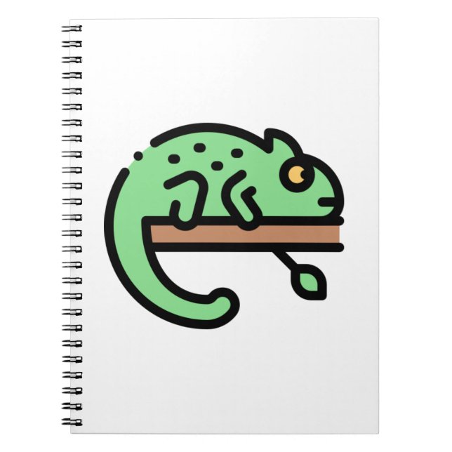 Carnet Petit Chameleon (Devant)