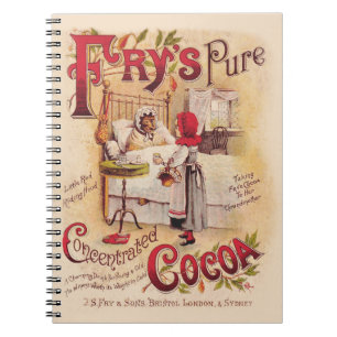 Carnet Petit Chaperon Rouge Vintage, Cacao Victorien