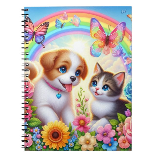 Carnet Petit chiot/chiot/chaton (Devant)