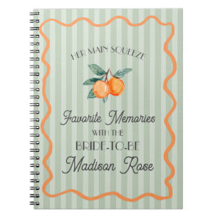 Carnet Petit Cute Principal Souvenirs Préférés Mariée