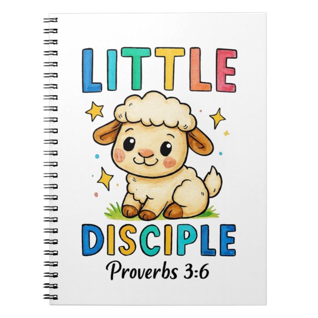 Carnet Petit disciple Proverbes 3:6 (Devant)